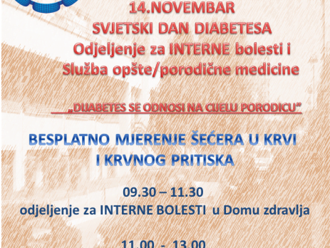 SVJESTKI DAN DIABETESA aktivnosti